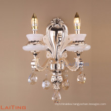 Indoor white candle wall light fixtures hallway sconce 88682